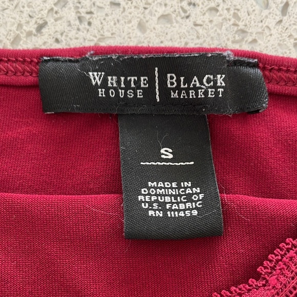 White House Black Market red tank. Size small - Picture 6 of 6